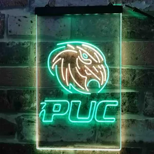 Purdue Calumet Logo Neon-Like LED Sign