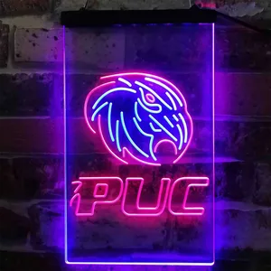 Purdue Calumet Logo Neon-Like LED Sign