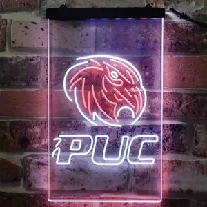 Purdue Calumet Logo Neon-Like LED Sign