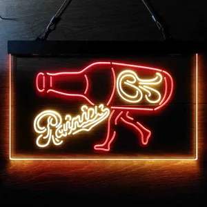 Rainier Walking Bottle 2 Neon-Like LED Sign