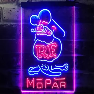Rat Fink Neon-Like LED Sign