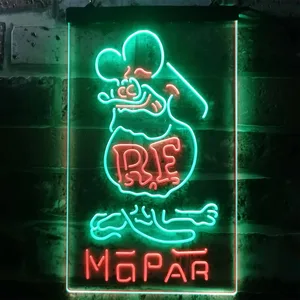 Rat Fink Neon-Like LED Sign