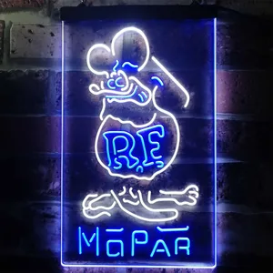 Rat Fink Neon-Like LED Sign