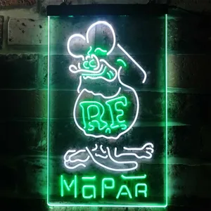 Rat Fink Neon-Like LED Sign