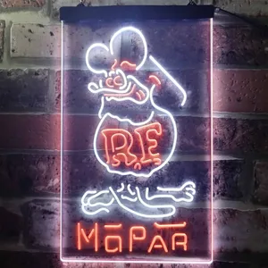 Rat Fink Neon-Like LED Sign