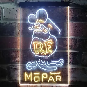 Rat Fink Neon-Like LED Sign