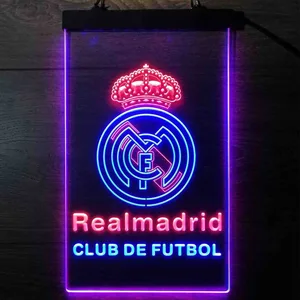 Real Madrid Club De Futbol Neon-Like LED Sign