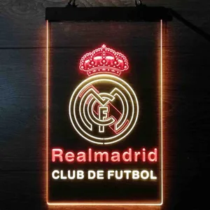 Real Madrid Club De Futbol Neon-Like LED Sign