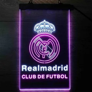 Real Madrid Club De Futbol Neon-Like LED Sign