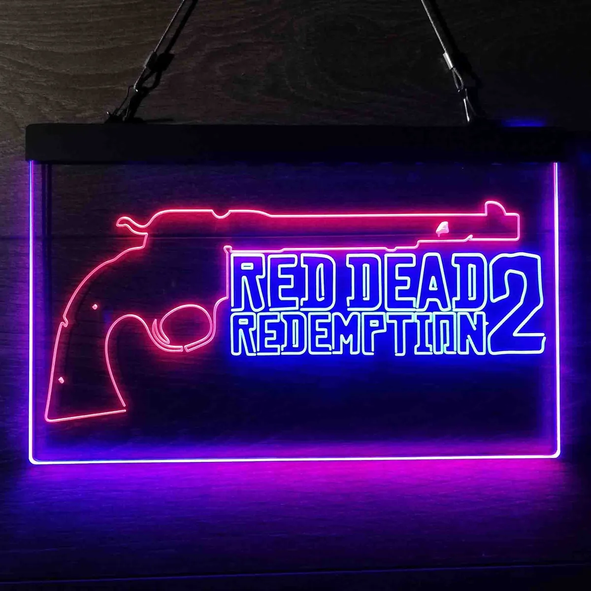 Red Dead Redemption 2 Neon-Like LED Sign