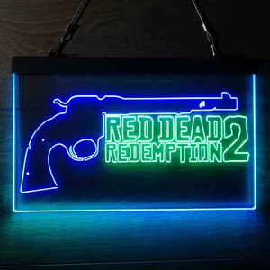 Red Dead Redemption 2 Neon-Like LED Sign