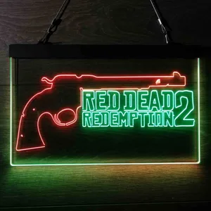 Red Dead Redemption 2 Neon-Like LED Sign