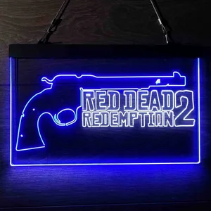 Red Dead Redemption 2 Neon-Like LED Sign