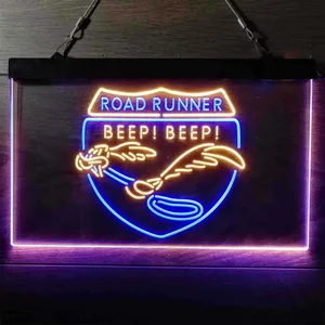 Road Runner Beep Beep Neon-Like LED Sign