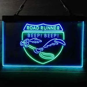Road Runner Beep Beep Neon-Like LED Sign
