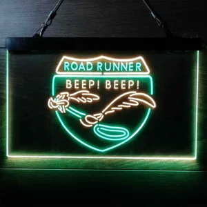 Road Runner Beep Beep Neon-Like LED Sign