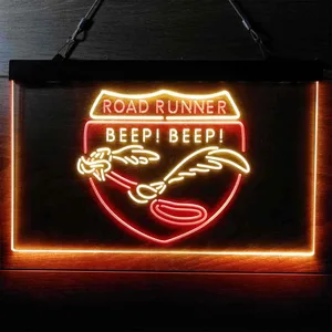 Road Runner Beep Beep Neon-Like LED Sign