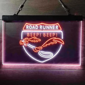 Road Runner Beep Beep Neon-Like LED Sign