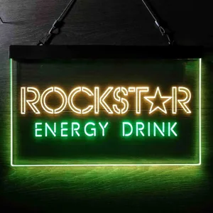 Rockstar Energy Drink Neon-Like LED Sign