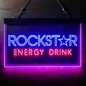 Rockstar Energy Drink Neon-Like LED Sign