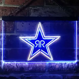 Rockstar Energy - RR Star Logo Neon-Like LED Sign