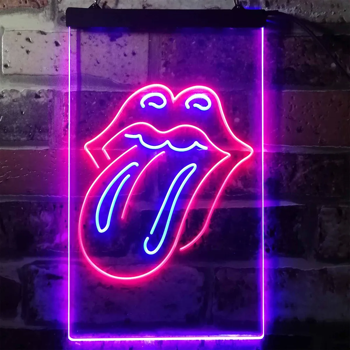 Rolling Stones Logo 2 Neon-Like LED Sign