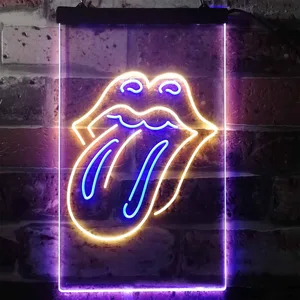 Rolling Stones Logo 2 Neon-Like LED Sign