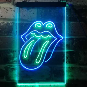 Rolling Stones Logo 2 Neon-Like LED Sign