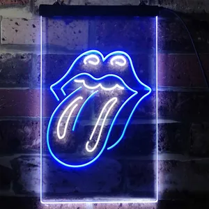 Rolling Stones Logo 2 Neon-Like LED Sign