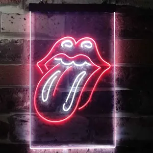 Rolling Stones Logo 2 Neon-Like LED Sign