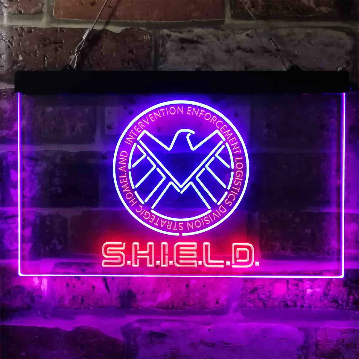 S.H.I.E.L.D. Logo Neon-Like LED Sign