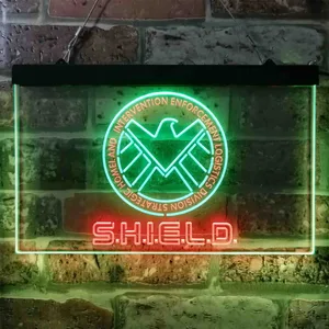 S.H.I.E.L.D. Logo Neon-Like LED Sign