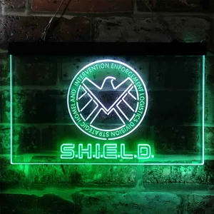 S.H.I.E.L.D. Logo Neon-Like LED Sign