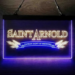 Saint Arnold Banner Neon-Like LED Sign
