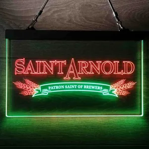 Saint Arnold Banner Neon-Like LED Sign