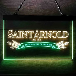 Saint Arnold Banner Neon-Like LED Sign