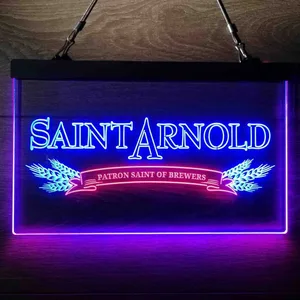 Saint Arnold Banner Neon-Like LED Sign