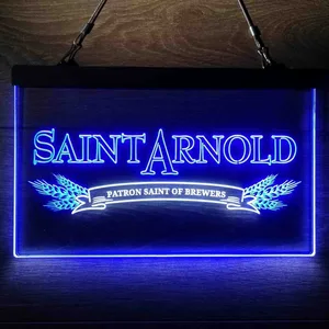 Saint Arnold Banner Neon-Like LED Sign