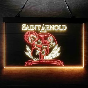 Saint Arnold Patron Saint of Brewers Neon-Like LED Sign