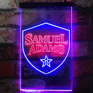 Samuel Adams Logo Neon-Like LED Sign