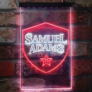 Samuel Adams Logo Neon-Like LED Sign