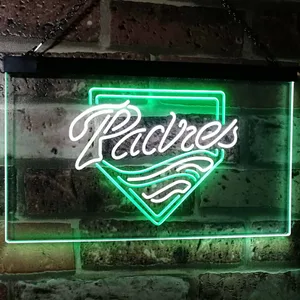 San Diego Padres  Logo 1 Neon-Like LED Sign - Legacy Edition