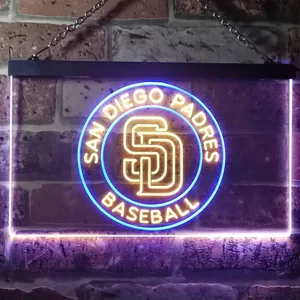 San Diego Padres  Logo 2 Neon-Like LED Sign