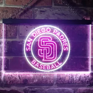 San Diego Padres  Logo 2 Neon-Like LED Sign