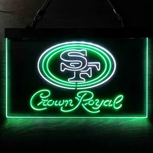 San Francisco 49ers Crown Royal Neon-Like LED Sign