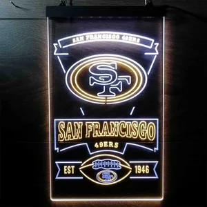 San Francisco 49ers EST 1946 Neon-Like LED Sign
