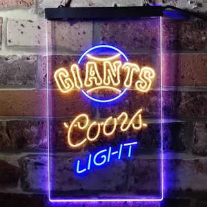 San Francisco Giants Coors Light Neon-Like LED Sign
