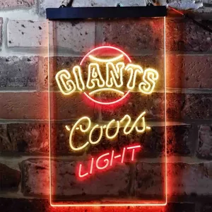 San Francisco Giants Coors Light Neon-Like LED Sign