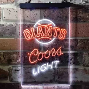 San Francisco Giants Coors Light Neon-Like LED Sign