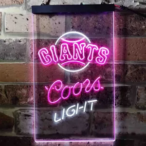 San Francisco Giants Coors Light Neon-Like LED Sign
